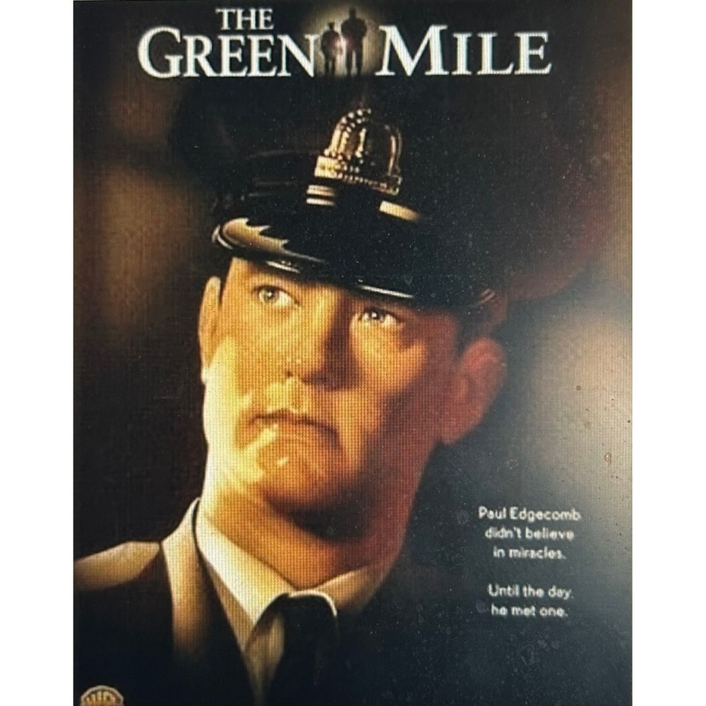 The Green Mile DVD Disc Only Tom Hanks Stephen King Drama Fantasy Tested Works